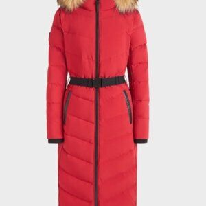 RUDSAK WOMEN'S LONG QUILTED DOWN PUFFER – Size XS - in original packaging